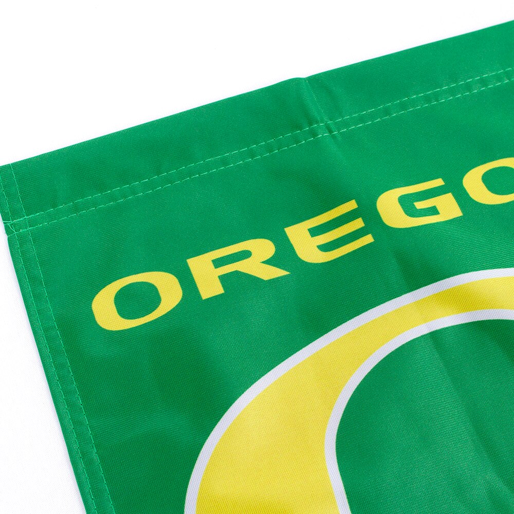 Classic Oregon O, Sewing Concepts, Green, Flags & Banners, Home & Auto, 13"x18", Oregon Ducks design, 943942